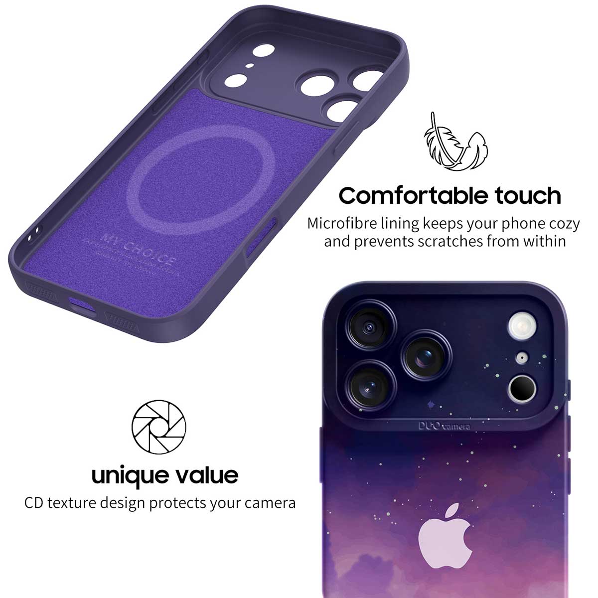 Astral Blue | IPhone Series Impact Resistant Protective Case