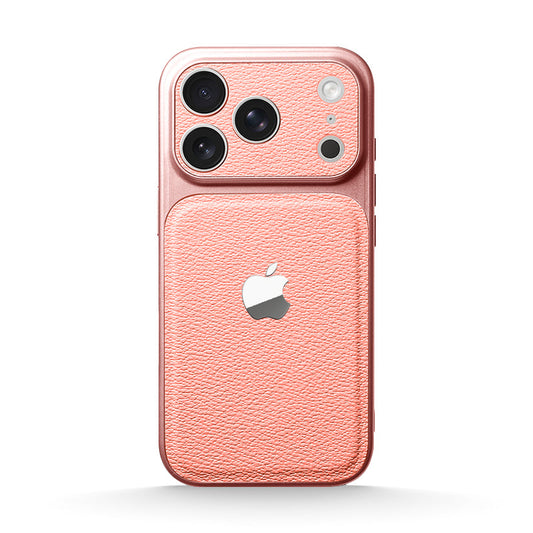 Pink | iPhone Leather Texture Case