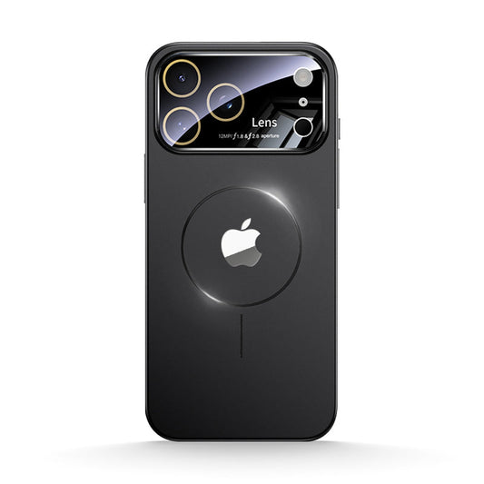 Noble Black | iPhone Magsafe Large Window Matte Case