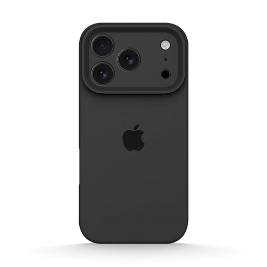 Black | iPhone Liquid Silicone Case
