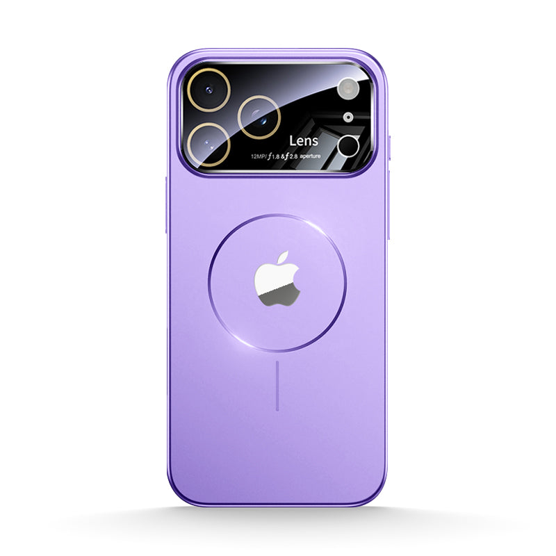 Dark Purple | iPhone Magsafe Large Window Matte Case