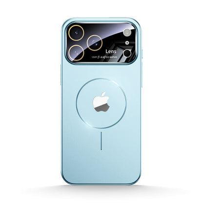 Light Blue | iPhone Magsafe Large Window Matte Case