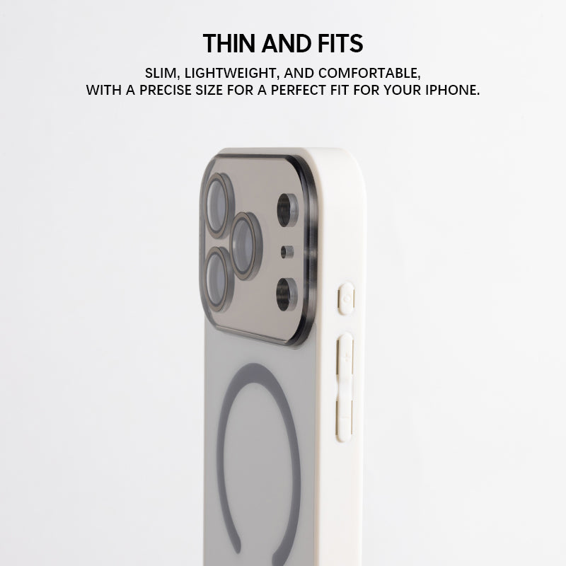 Orange | iPhone MagSafe Matte Mirror Case