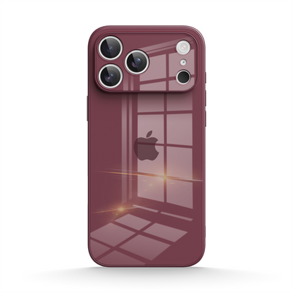 Plum | iPhone Tempered Glass Phone Case