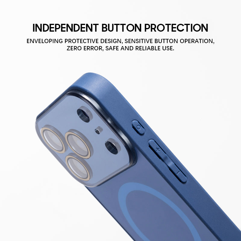 Orange | iPhone MagSafe Matte Mirror Case