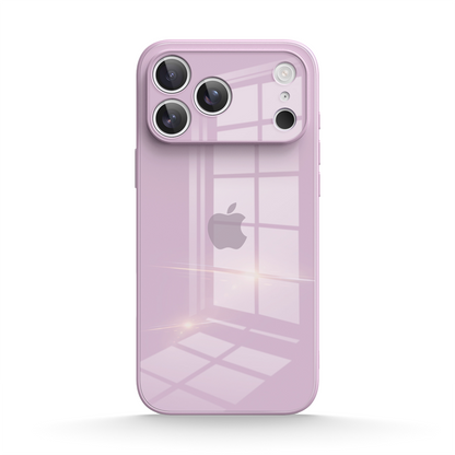 Grass Purple | iPhone Tempered Glass Phone Case