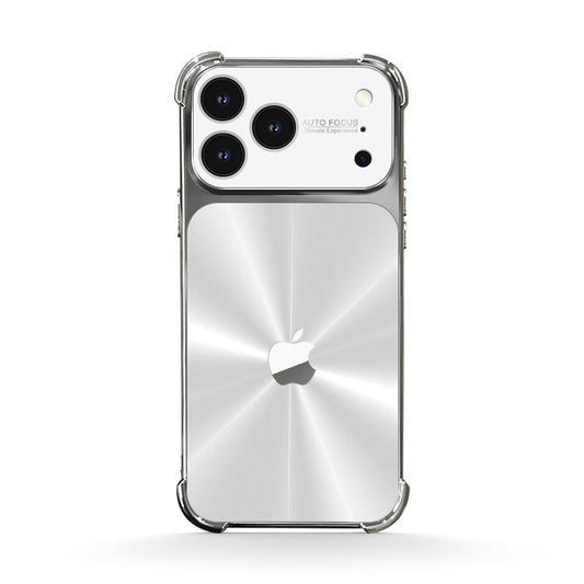 White | iPhone Four-Corner Iridescent Case