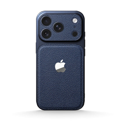 Dark Blue | iPhone Leather Texture Case