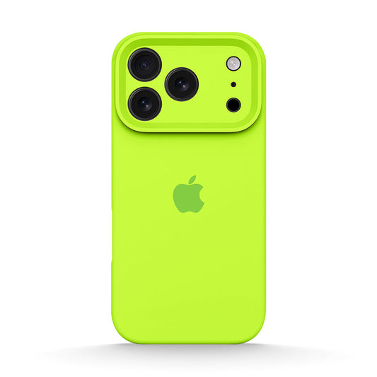 Fluorescent Green | iPhone Liquid Silicone Case