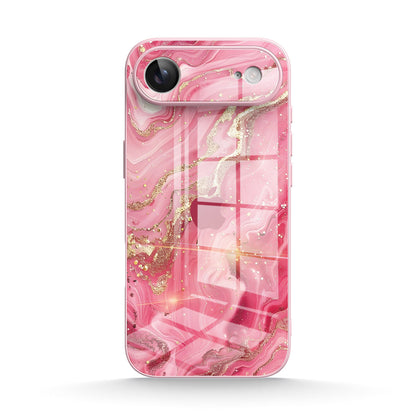 Gilt Powder | IPhone Series Tempered Glass Case
