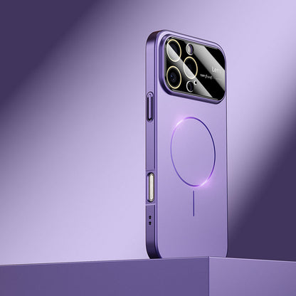 Dark Purple | iPhone Magsafe Large Window Matte Case