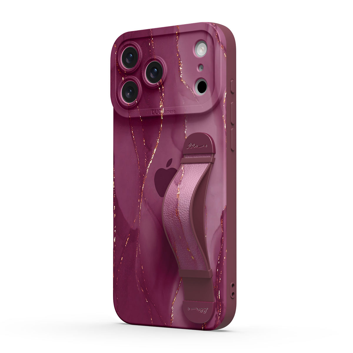 Gilt Plum Red | iPhone Series Multifunctional Wristband Case