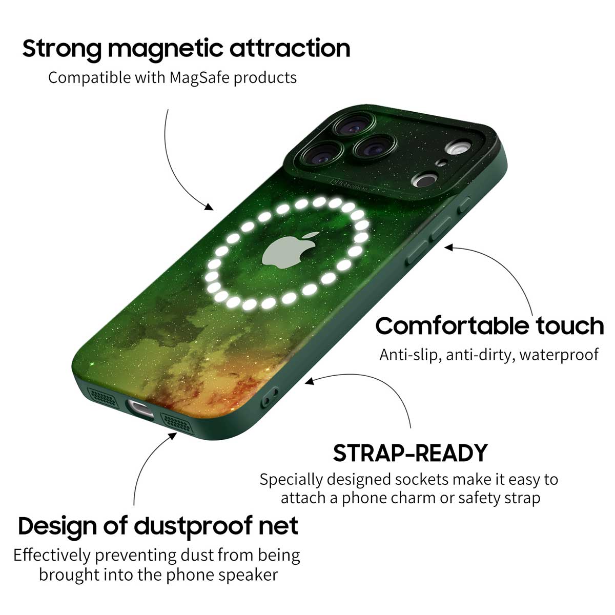 Amethyst | IPhone Series Impact Resistant Protective Case