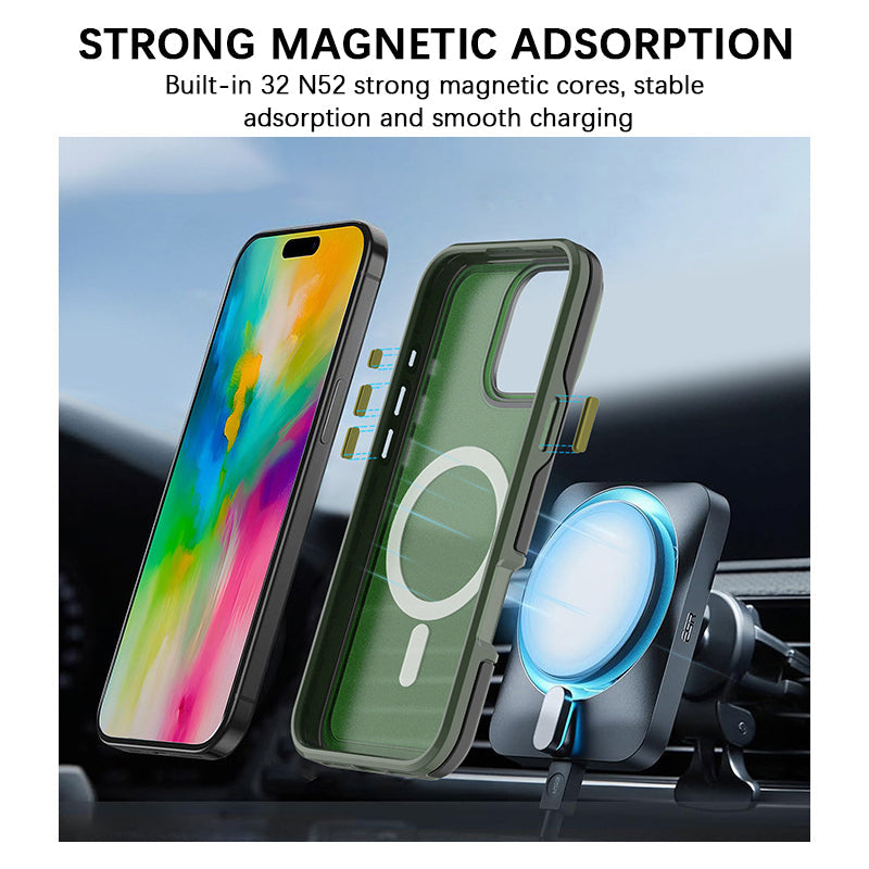 Deep Blue | iPhone Translucent Matte MagSafe Case