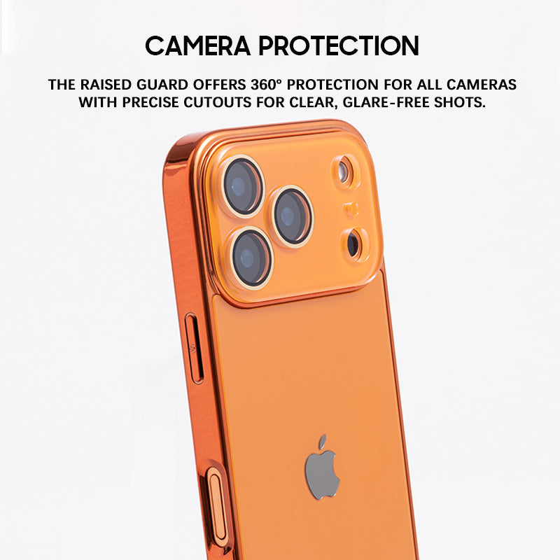 White | iPhone Electroplated Matte Case