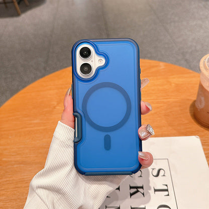 Deep Blue | iPhone Translucent Matte MagSafe Case