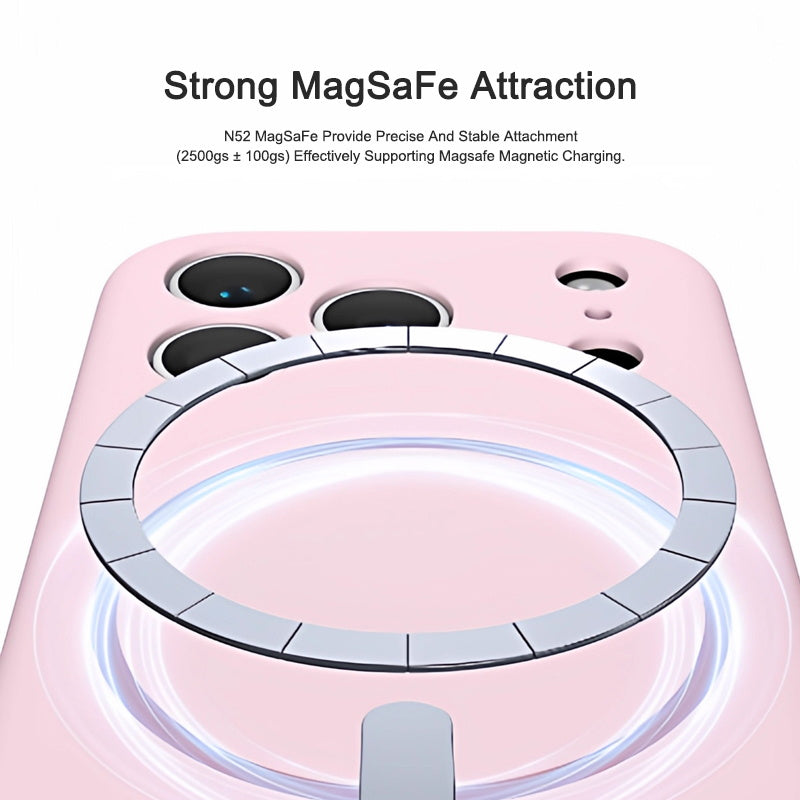 Titanium Gray | iPhone Series Liquid Silicone MagSafe Case