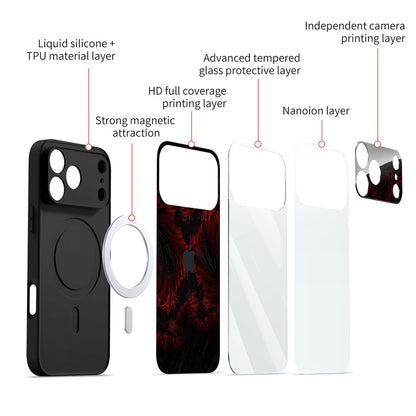 Phantom Mist | IPhone Series Tempered Glass Case