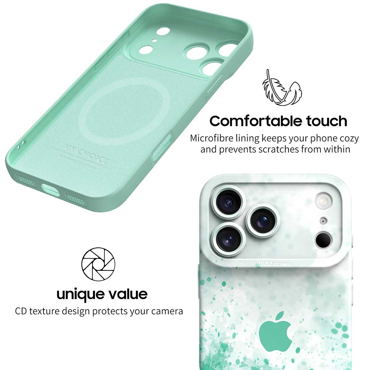 Watercolor Powder | IPhone Series Impact Resistant Protective Case