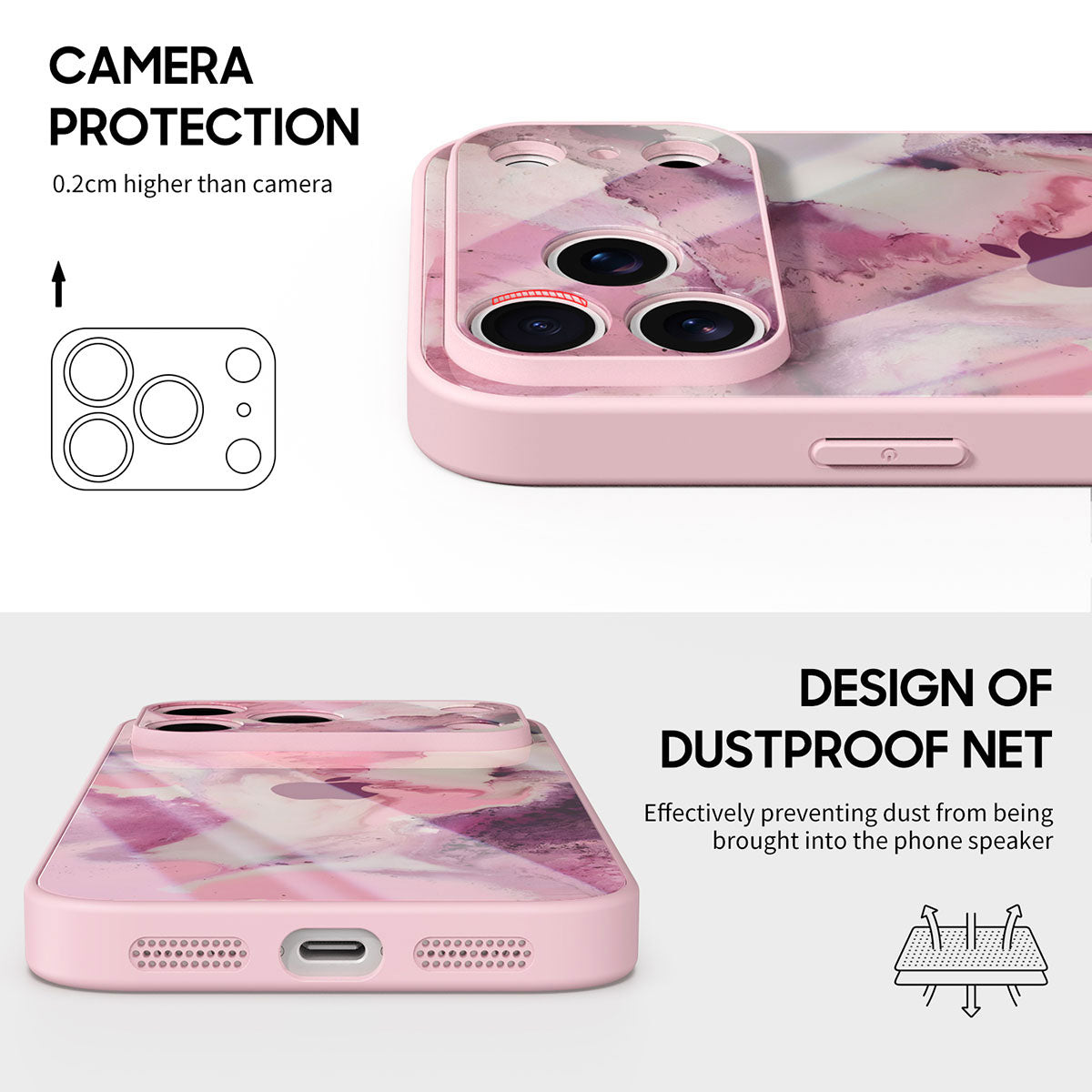 Caitian Jade | iPhone Series Tempered Glass Case