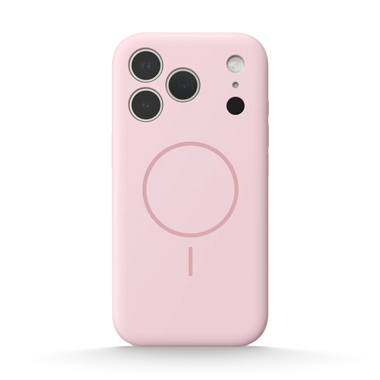 Light Pink | iPhone Series Liquid Silicone MagSafe Case