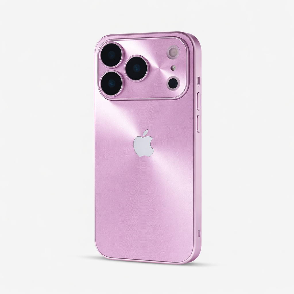 Pink Purple | iPhone Glare Metal Case
