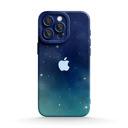 Star-Blue Green | iPhone Series Impact Resistant Protective Case